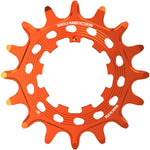 Wheels Manufacturing SOLO HG Cog - 16t, Fits SOLO-HG Kits, Orange MPN: SOLO-HG-16T-3 UPC: 810124713607 Driver and Single Cog Solo-HG Narrow-Wide Single Speed Cog