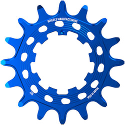 Wheels Manufacturing SOLO HG Cog - 16t, Fits SOLO-HG Kits, Blue MPN: SOLO-HG-16T-6 UPC: 810124713621 Driver and Single Cog Solo-HG Narrow-Wide Single Speed Cog