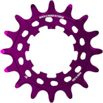 Wheels Manufacturing SOLO HG Cog - 16t, Fits SOLO-HG Kits, Purple MPN: SOLO-HG-16T-7 UPC: 810124713638 Driver and Single Cog Solo-HG Narrow-Wide Single Speed Cog