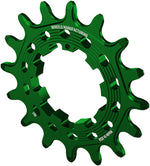 Wheels Manufacturing SOLO HG Cog - 16t, Fits SOLO-HG Kits, Green - Driver and Single Cog - Solo-HG Narrow-Wide Single Speed Cog