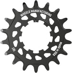 Wheels Manufacturing SOLO HG Cog - 18t, Fits SOLO-HG Kits, Black MPN: SOLO-HG-18T-1 UPC: 810124713652 Driver and Single Cog Solo-HG Narrow-Wide Single Speed Cog