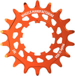 Wheels Manufacturing SOLO HG Cog - 18t, Fits SOLO-HG Kits, Orange MPN: SOLO-HG-18T-3 UPC: 810124713676 Driver and Single Cog Solo-HG Narrow-Wide Single Speed Cog