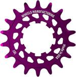 Wheels Manufacturing SOLO HG Cog - 18t, Fits SOLO-HG Kits, Purple MPN: SOLO-HG-18T-7 UPC: 810124713706 Driver and Single Cog Solo-HG Narrow-Wide Single Speed Cog