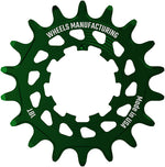 Wheels Manufacturing SOLO HG Cog - 18t, Fits SOLO-HG Kits, Green MPN: SOLO-HG-18T-8 UPC: 810124713713 Driver and Single Cog Solo-HG Narrow-Wide Single Speed Cog