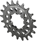 Wheels Manufacturing SOLO HG Cog - 20t, Fits SOLO-HG Kits, Black - Driver and Single Cog - Solo-HG Narrow-Wide Single Speed Cog