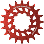 Wheels Manufacturing SOLO HG Cog - 20t, Fits SOLO-HG Kits, Red MPN: SOLO-HG-20T-2 UPC: 810124713737 Driver and Single Cog Solo-HG Narrow-Wide Single Speed Cog