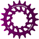 Wheels Manufacturing SOLO HG Cog - 20t, Fits SOLO-HG Kits, Purple MPN: SOLO-HG-20T-7 UPC: 810124713775 Driver and Single Cog Solo-HG Narrow-Wide Single Speed Cog
