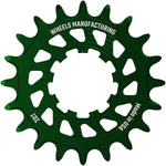 Wheels Manufacturing SOLO HG Cog - 20t, Fits SOLO-HG Kits, Green MPN: SOLO-HG-20T-8 UPC: 810124713782 Driver and Single Cog Solo-HG Narrow-Wide Single Speed Cog