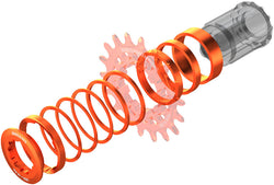 Wheels Manufacturing SOLO-HG Single Speed Conversion Kit - For HG Style Hubs, Orange - Single Speed Spacer Kit - Solo-HG Single Speed Conversion Kit