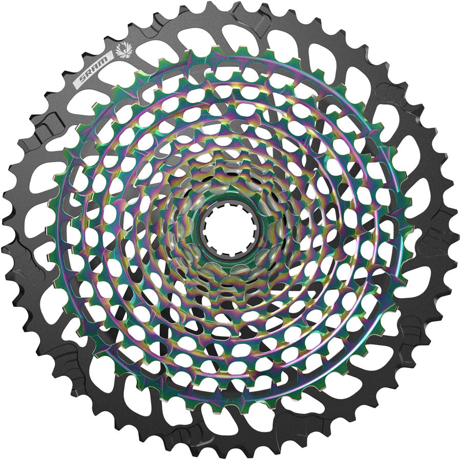 SRAM XG-1299 Eagle Cassette - 12-Speed, 10-52t, For XD Driver, Rainbow, C1