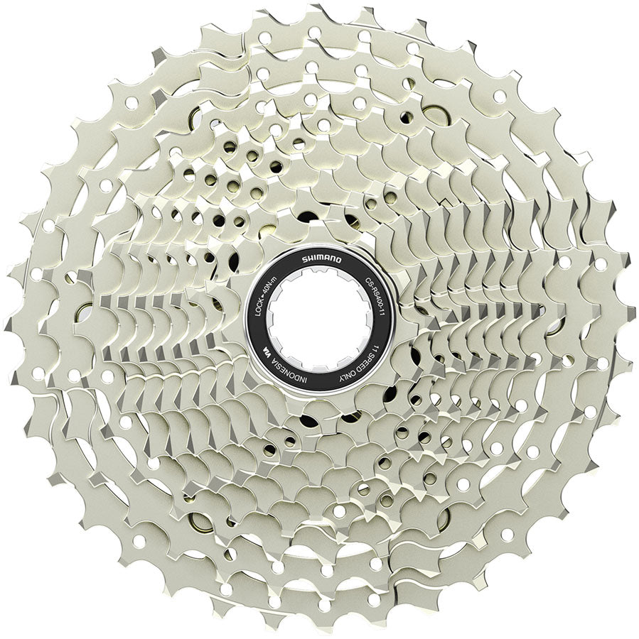 Shimano CUES CS-RS400-11 Cassette - 11-Speed, 11-36t, Silver MPN: ECSRS40011136 UPC: 192790953083 Cassettes CUES CS-RS400-11 Cassette