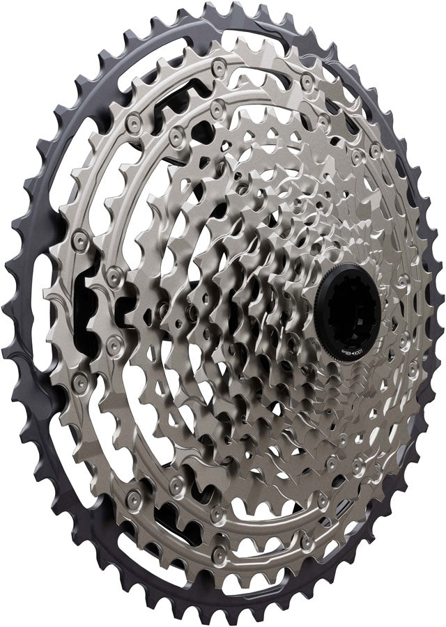 Shimano Deore CS-M7200-12 Cassette - 12-Speed, 10-51t, Hyperglide+, Micro Spline, Silver/Black - Cassettes - Deore CS-M7200-12 Cassette