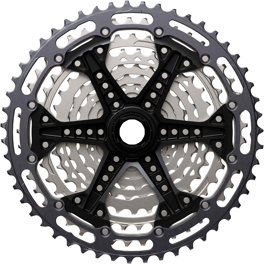 Shimano Deore CS-M7200-12 Cassette - 12-Speed, 10-51t, Hyperglide+, Micro Spline, Silver/Black MPN: ICSM7200051 UPC: 192790227634 Cassettes Deore CS-M7200-12 Cassette