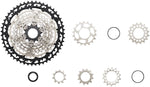 Shimano XT CS-M8100 Cassette - 12-Speed, 10-51t, Silver/Black, Micro Spline - Cassettes - Deore XT CS-M8100 12-Speed Cassette