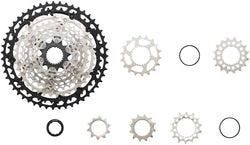 Shimano XT CS-M8100 Cassette - 12-Speed, 10-51t, Silver/Black, Micro Spline - Cassettes - Deore XT CS-M8100 12-Speed Cassette