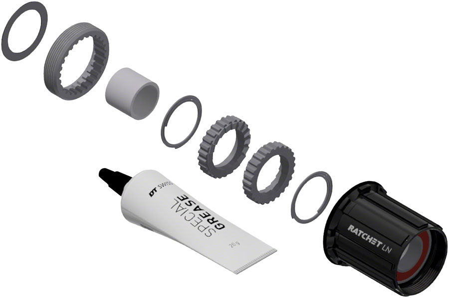 DT Swiss Ratchet LN Freehub Body Upgrade Kit - Shimano HG 11 Road
