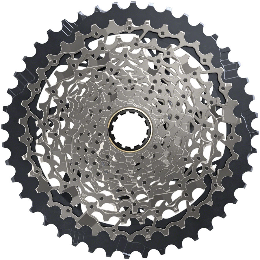 SRAM XPLR XG-1271 Cassette - 12-Speed, 10-44t, Silver, For XDR