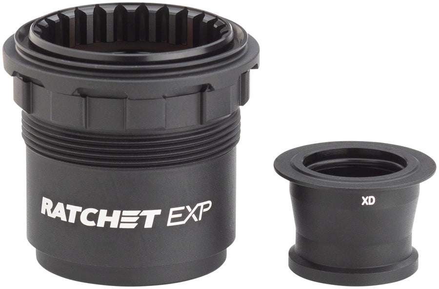DT Swiss Ratchet EXP Freehub Body SRAM XD, Standard, Aluminum, Ceramic Bearing, Kit w/ End Cap, 12 x 142/148 mm