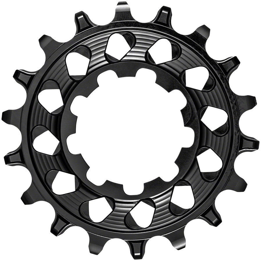 absoluteBLACK Single-Speed Cog - HG Spline, 18t, Black MPN: SS18 Driver and Single Cog Single Speed Cog