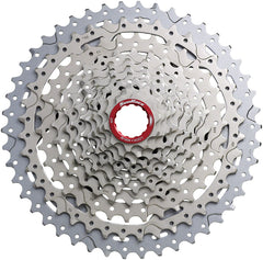 SunRace CSMX9X Cassette - 11-Speed, 10-46t, Metallic Silver, For