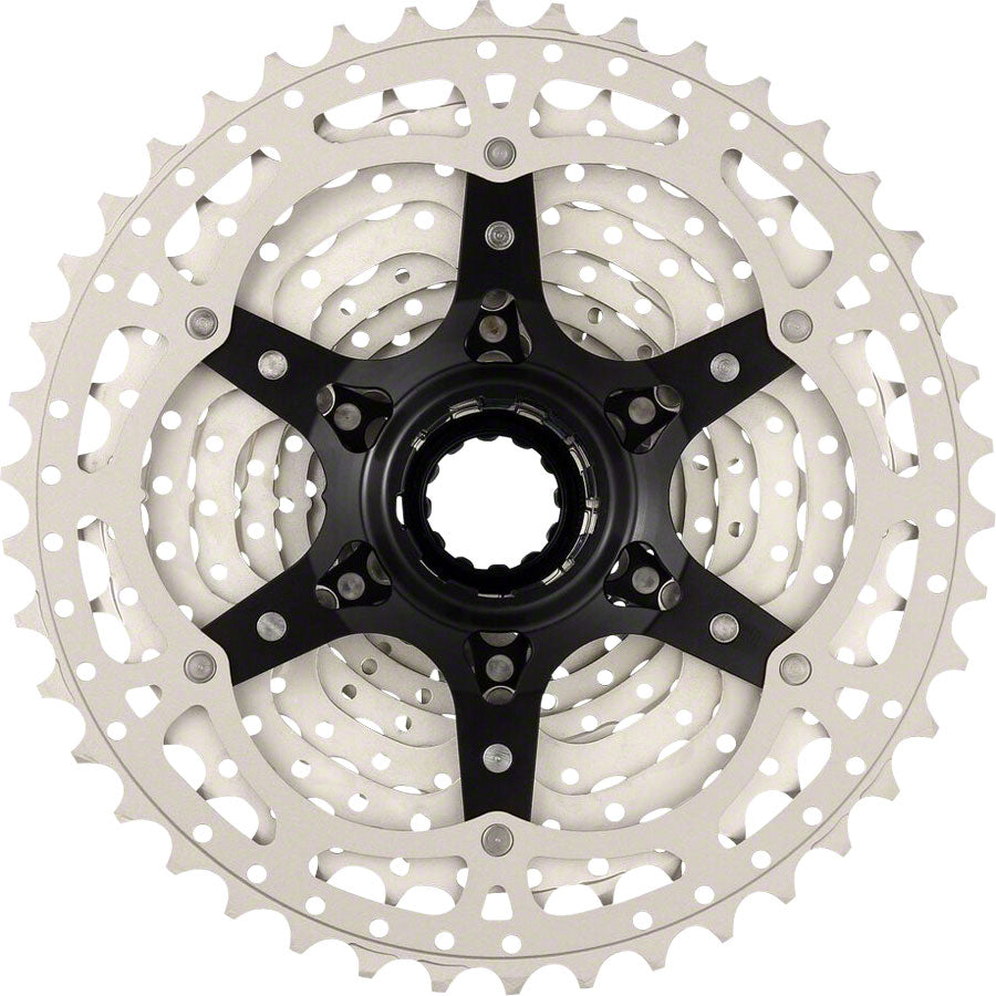 SunRace MS3 Cassette - 10 Speed, 11-42t, Silver Cassettes Cassette