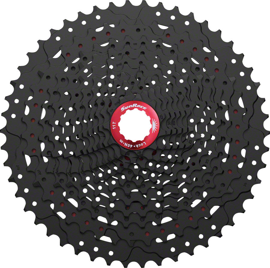 SunRace MX8 Cassette - 11 Speed, 11-50t, Black MPN: CSMX8.EA5R.OS1.BX Cassettes MX8 11 Speed Cassette