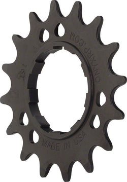 Onyx Aluminum Cog: 3/32", 18t, Black MPN: 083042 Driver and Single Cog Aluminum Cogs