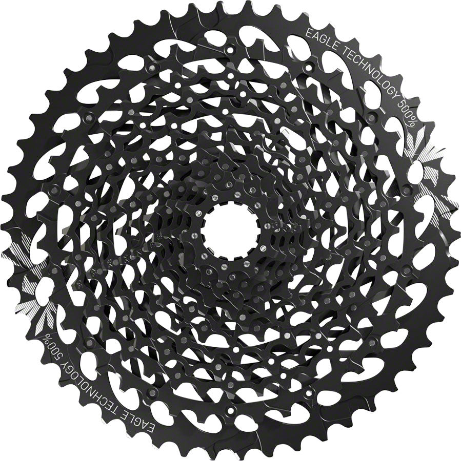 SRAM GX Eagle XG-1275 Cassette - 12 Speed, 10-50t, Black, For XD Driver Body MPN: 00.2418.078.000 UPC: 710845804748 Cassettes GX Eagle XG-1275 12-Speed Cassette