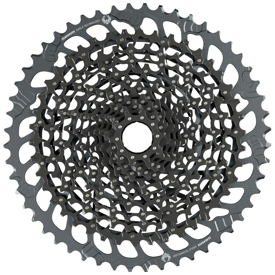 SRAM GX Eagle XG-1275 Cassette - 12 Speed, 10-52t, 520% Range, Black, For XD Driver Body