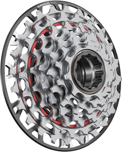 SRAM XX Downhill XS-797 T-Type Cassette - 7-Speed, 10-24t, For XD Driver, Silver - Cassettes - XX Downhill T-Type XS-797 7-Speed Cassette