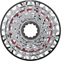 SRAM XX Downhill XS-797 T-Type Cassette - 7-Speed, 10-24t, For XD Driver, Silver MPN: 00.2418.163.000 UPC: 710845928017 Cassettes XX Downhill T-Type XS-797 7-Speed Cassette