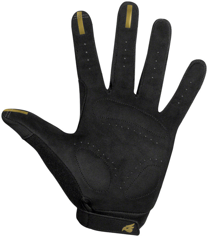 Bluegrass React Gloves - Gray, Full Finger, Large - Gloves - React Gloves