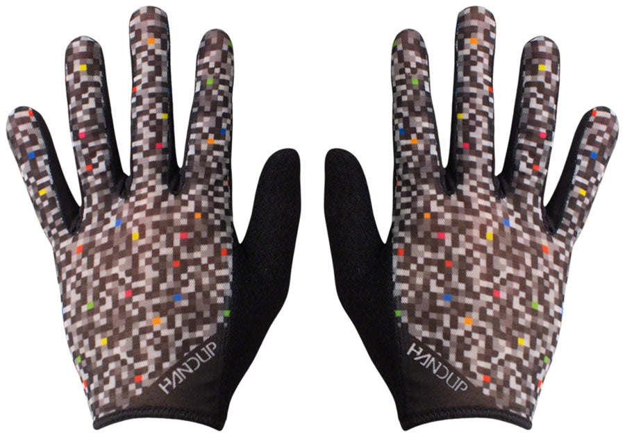 Handup Vented Gloves - Pixelated, Full Finger, Medium MPN: SUMM2782MEDI UPC: 649270674698 Gloves Vented Pixelated Gloves