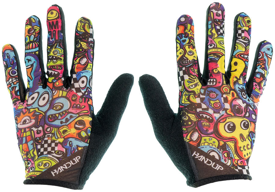 Handup Vented Gloves - Monster Mayhem,  X-Large MPN: SUMM4757XLA UPC: 700594559549 Gloves Vented Gloves - Monster Mayhem