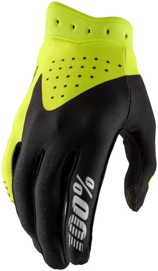 100% Itrack Gloves - Black/Fluo Yellow, Large MPN: 10044-00007 UPC: 196261082654 Gloves iTrack Gloves