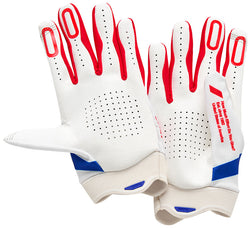 100% Itrack Gloves - Blue/White, Small - Gloves - iTrack Gloves