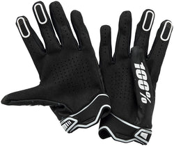 100% Ridefit Gloves - Black, Medium - Gloves - Ridefit Gloves
