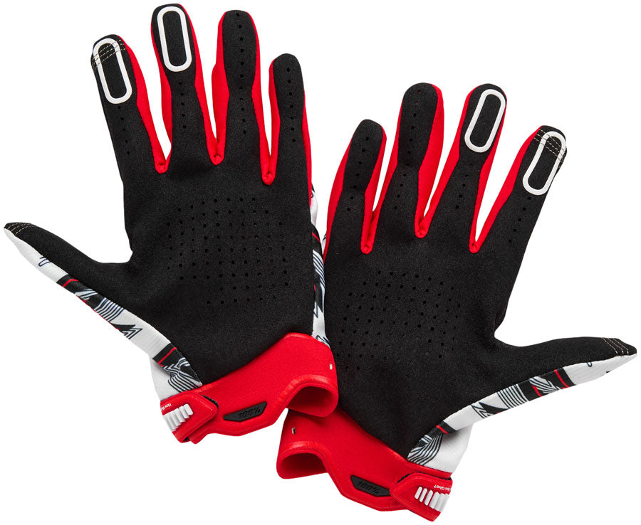 100% Ridefit Gloves - Red, Medium MPN: 10046-00012 UPC: 196261083026 Gloves Ridefit Gloves