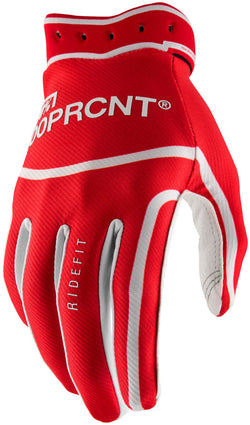 100% Ridefit Gloves - Red, Large MPN: 10046-00013 UPC: 196261083033 Gloves Ridefit Gloves