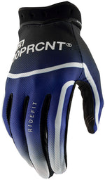 100% Ridefit Gloves - Blue, Large MPN: 10046-00018 UPC: 196261083088 Gloves Ridefit Gloves