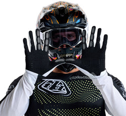 Troy Lee Designs Air Glove   Mono White, X-Large - Gloves - Air Gloves