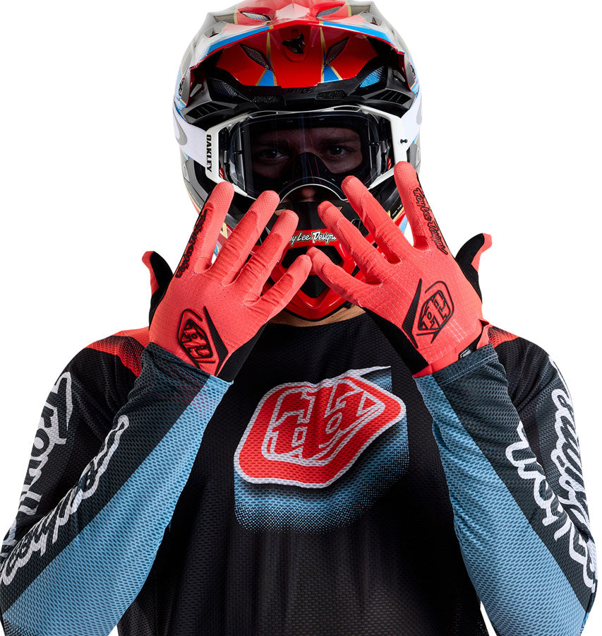Troy Lee Designs Air Glove   Mono Infra Red, Small - Gloves - Air Gloves