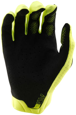 Troy Lee Designs Air Glove   Mono Flo Yellow, Medium - Gloves - Air Gloves