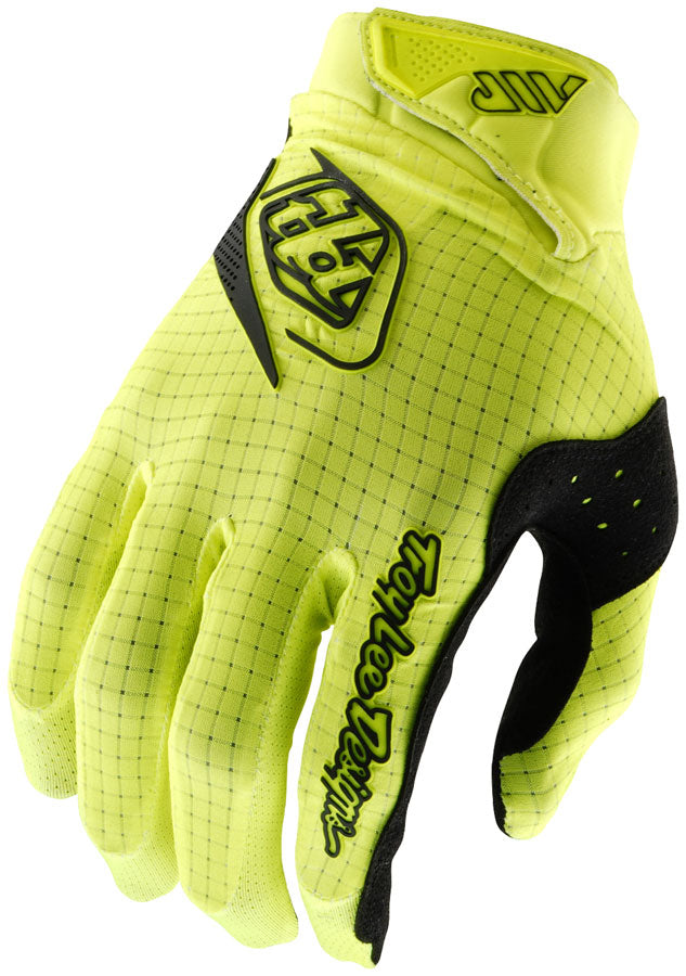 Troy Lee Designs Air Glove   Mono Flo Yellow, Medium
