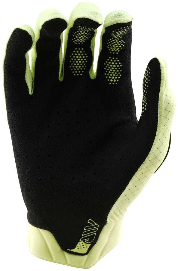 Troy Lee Designs Air Glove   Mono Glo Yellow, Medium - Gloves - Air Gloves