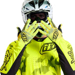Troy Lee Designs Air Glove   Blotted Flo Yellow, Small MPN: 446172012 UPC: 887202493256 Gloves Air Gloves