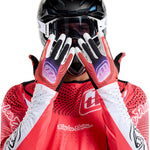 Troy Lee Designs Air Glove   Optic Infra Red, 2X-Large MPN: 446040016 UPC: 887202493393 Gloves Air Gloves