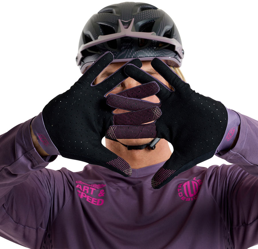 Troy Lee Designs Ace 2.0 Gloves   Radioscape Deep Purple, 2X-Large - Gloves - Ace 2.0 Gloves