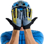Troy Lee Designs Flowline Glove   Peace-Up Dark Cloud, Small MPN: 442502012 UPC: 887202506505 Gloves Flowline Gloves