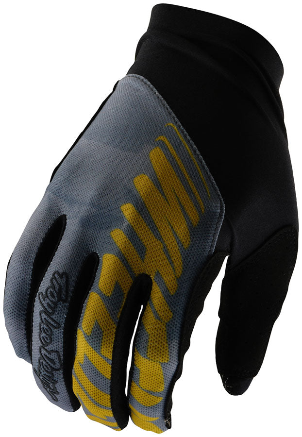 Troy Lee Designs Flowline Glove   Peace-Up Dark Cloud, Small